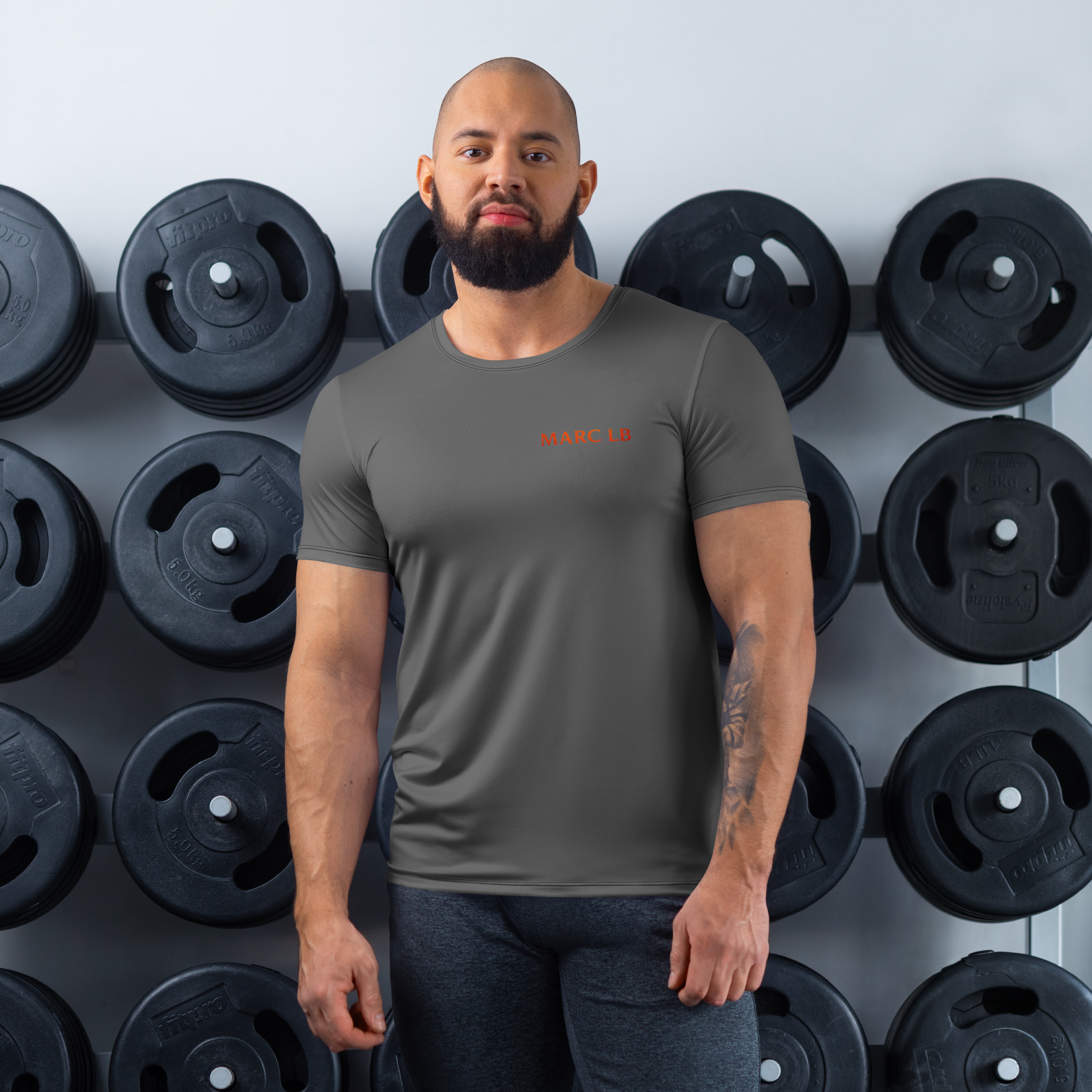Marc LB//Men's Athletic t-shirt
